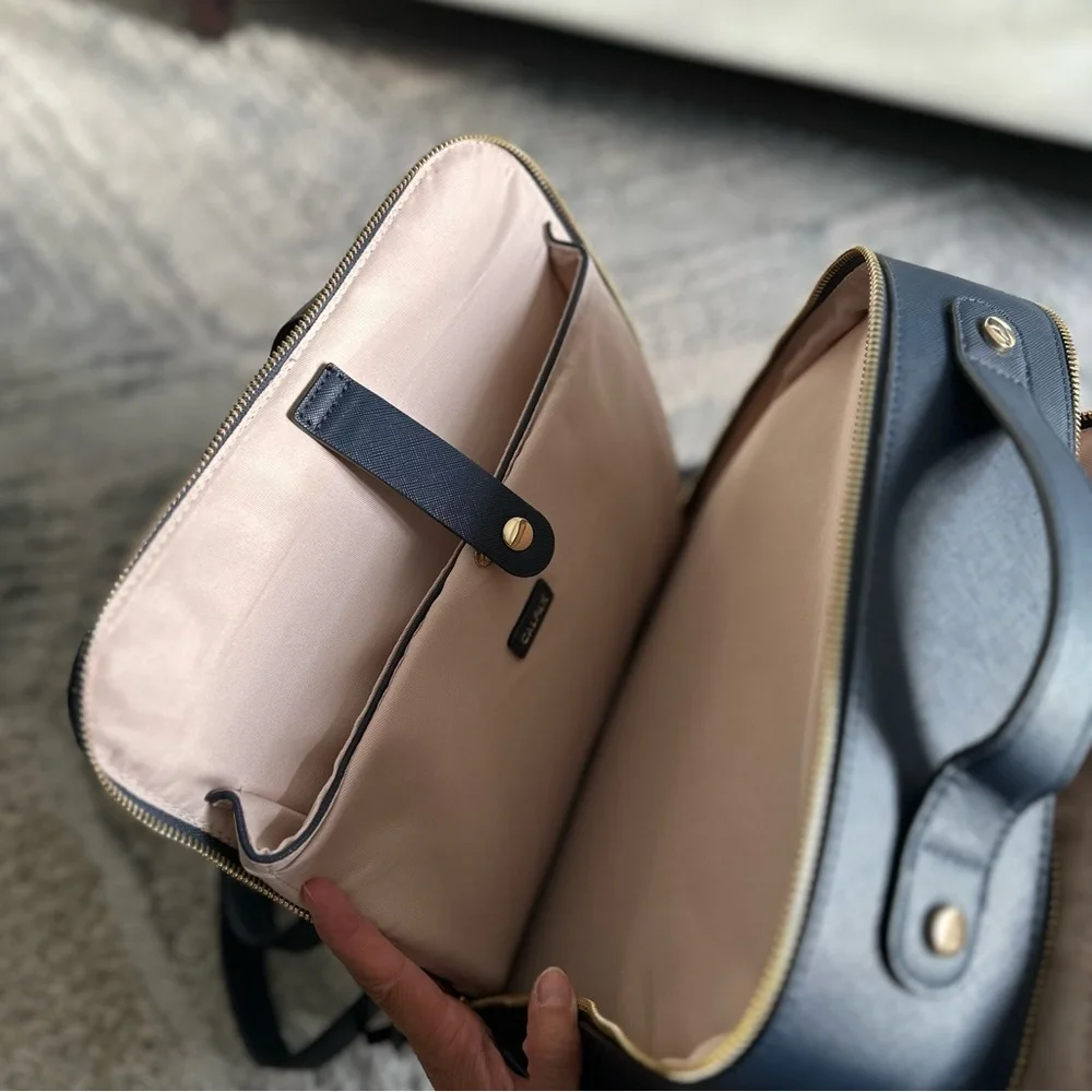 Calpak Kaya 15 inch Laptop Backpack navy - Picture 4 of 5